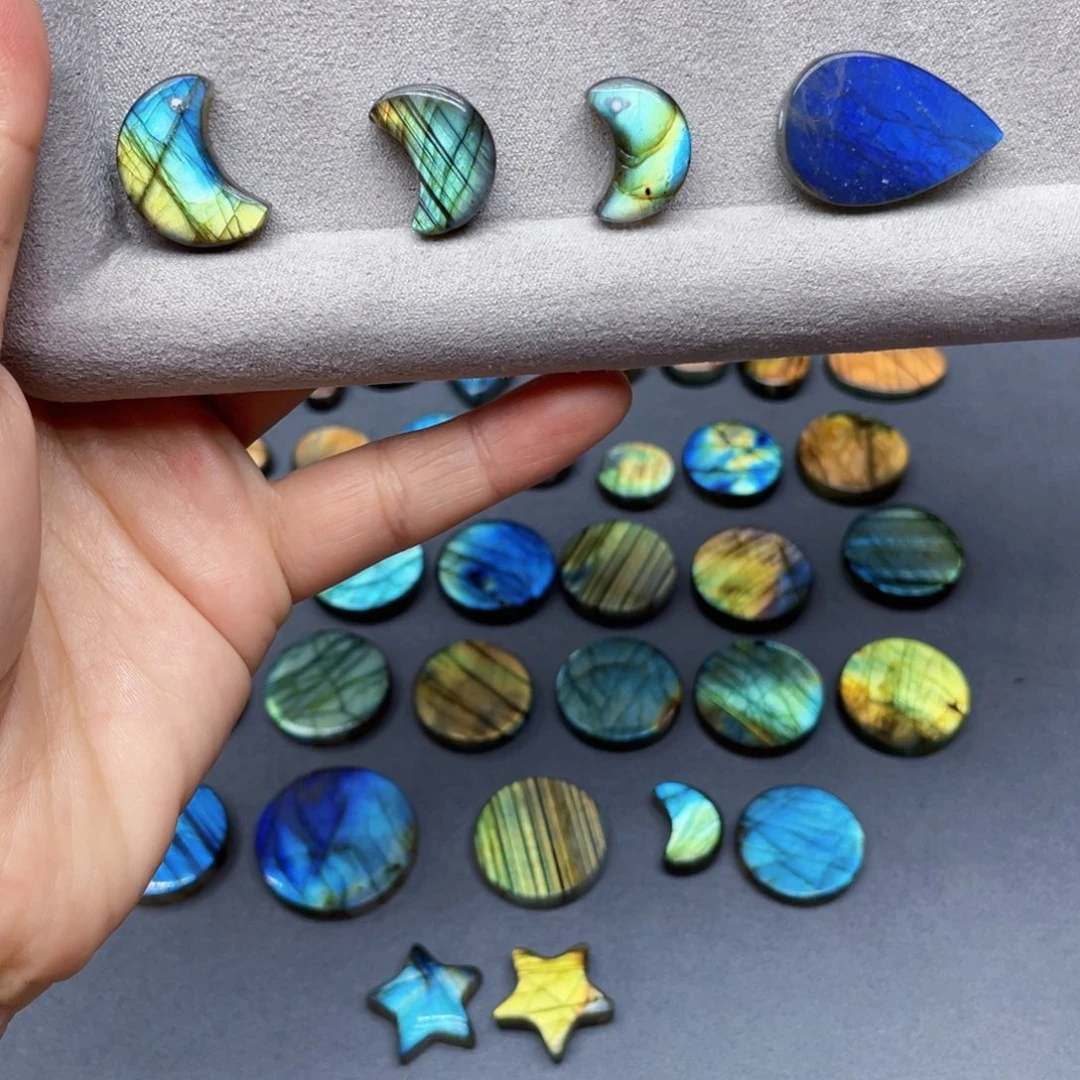 0***马银S925镶嵌颈饰长石