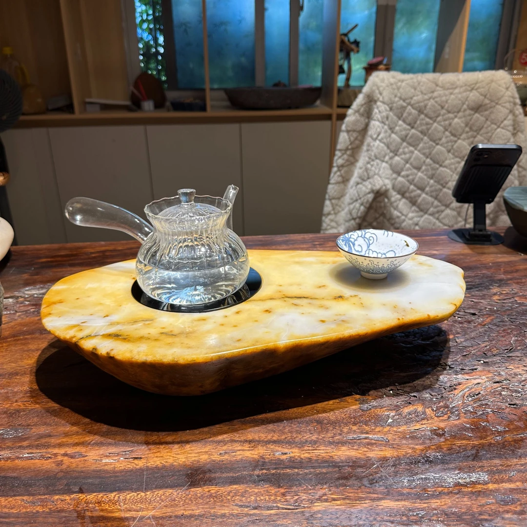 手工茶炉石头茶炉煮茶器电陶炉煮茶器家用茶道烧水创意耐热透明