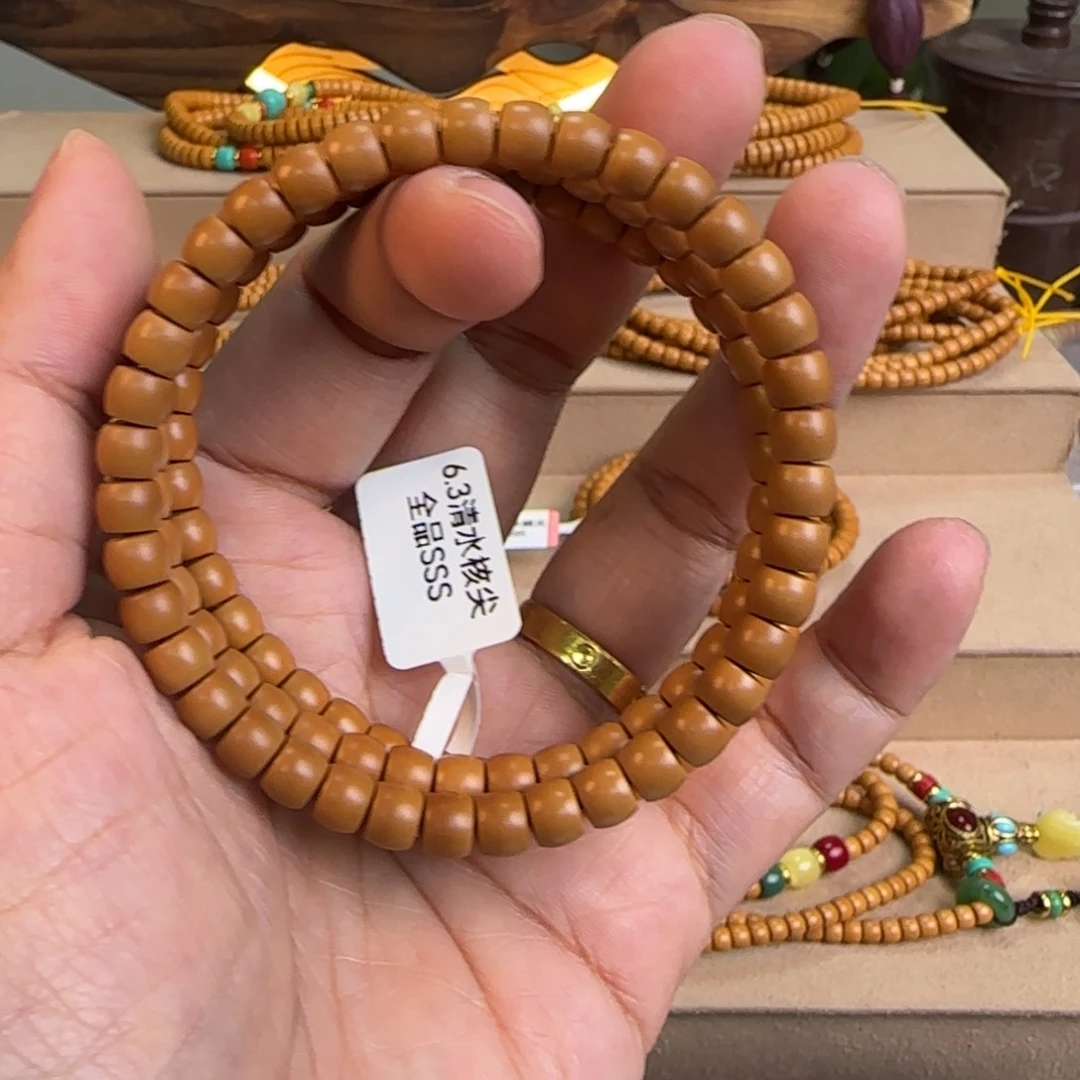 橄榄核手串/手链@@单圈6.3