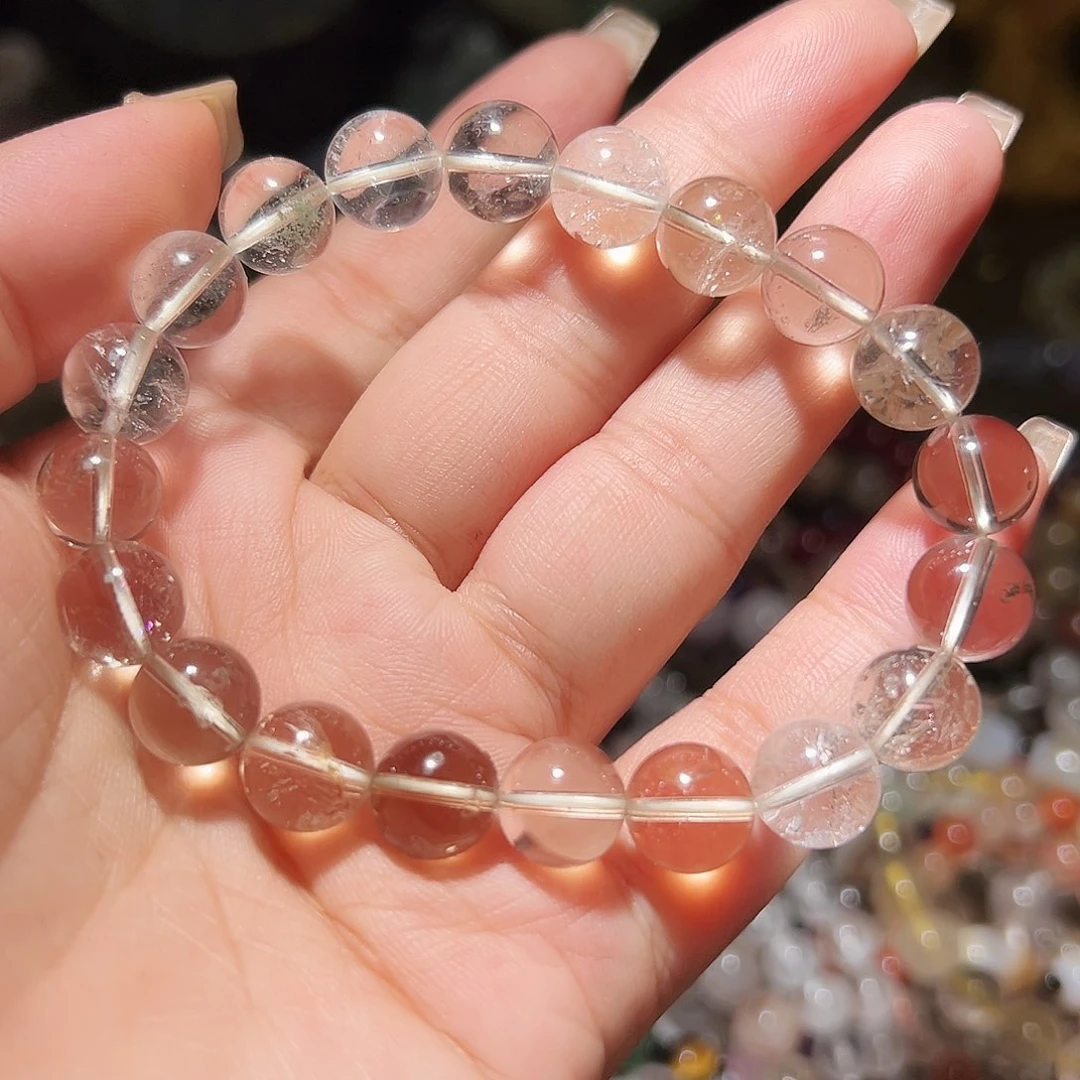 水晶手链未镶嵌幽灵10毫米