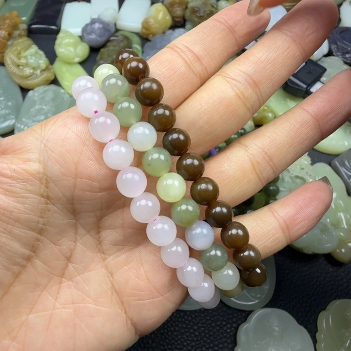 和田玉未镶嵌颈饰100三条