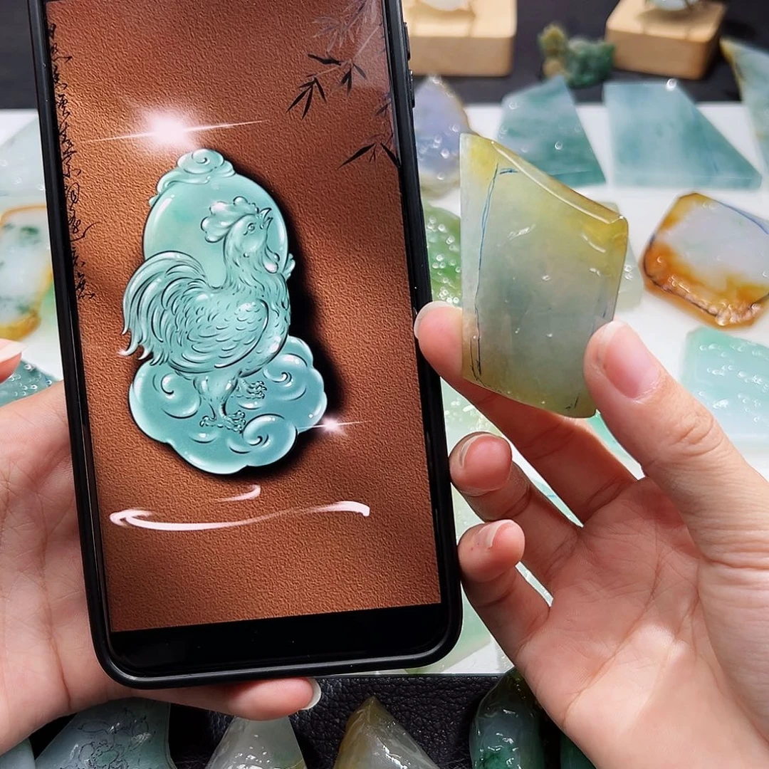 定制翡翠未镶嵌翡翠