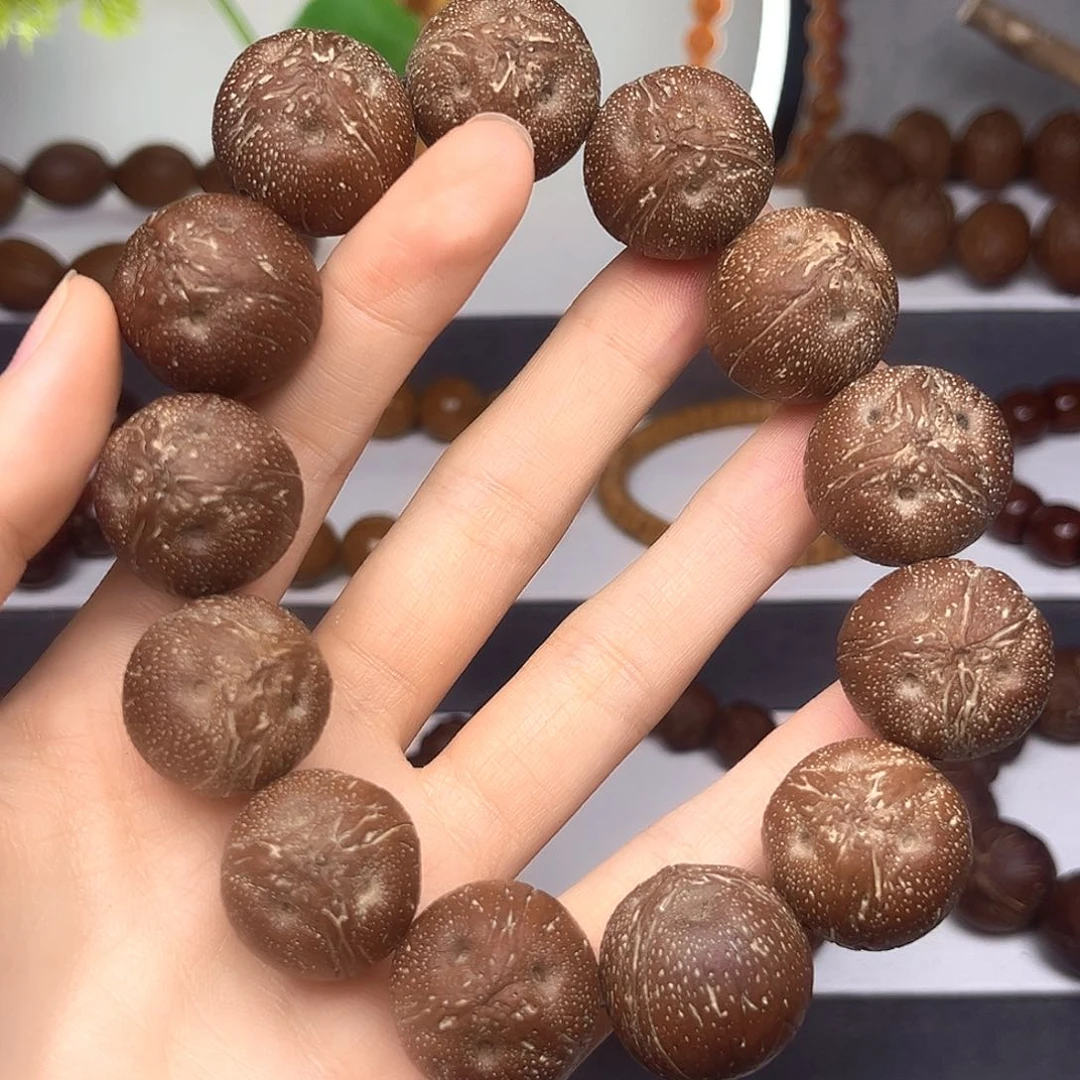 紫金鼠手串李*进原皮21