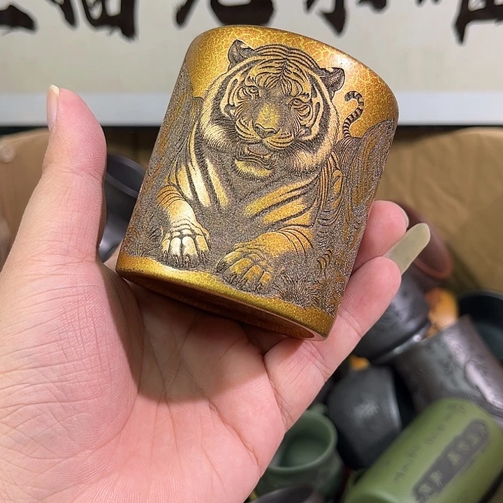 茶杯紫砂全手工紫砂主人杯