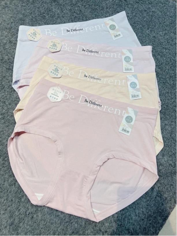 811 A四条装女款高腰莫代尔棉7 A抗菌内裤