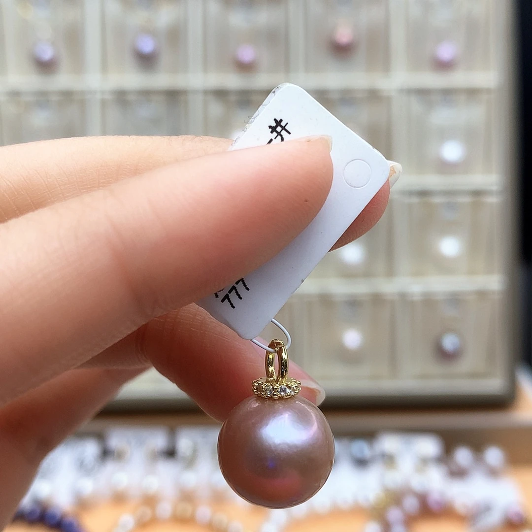 颈饰合金淡水珍珠