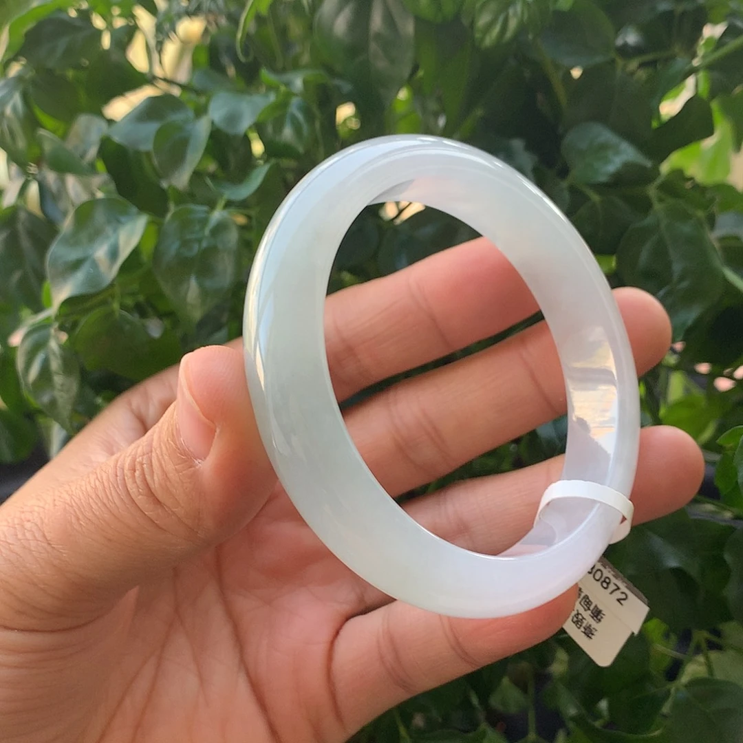 翡翠未镶嵌手镯26号