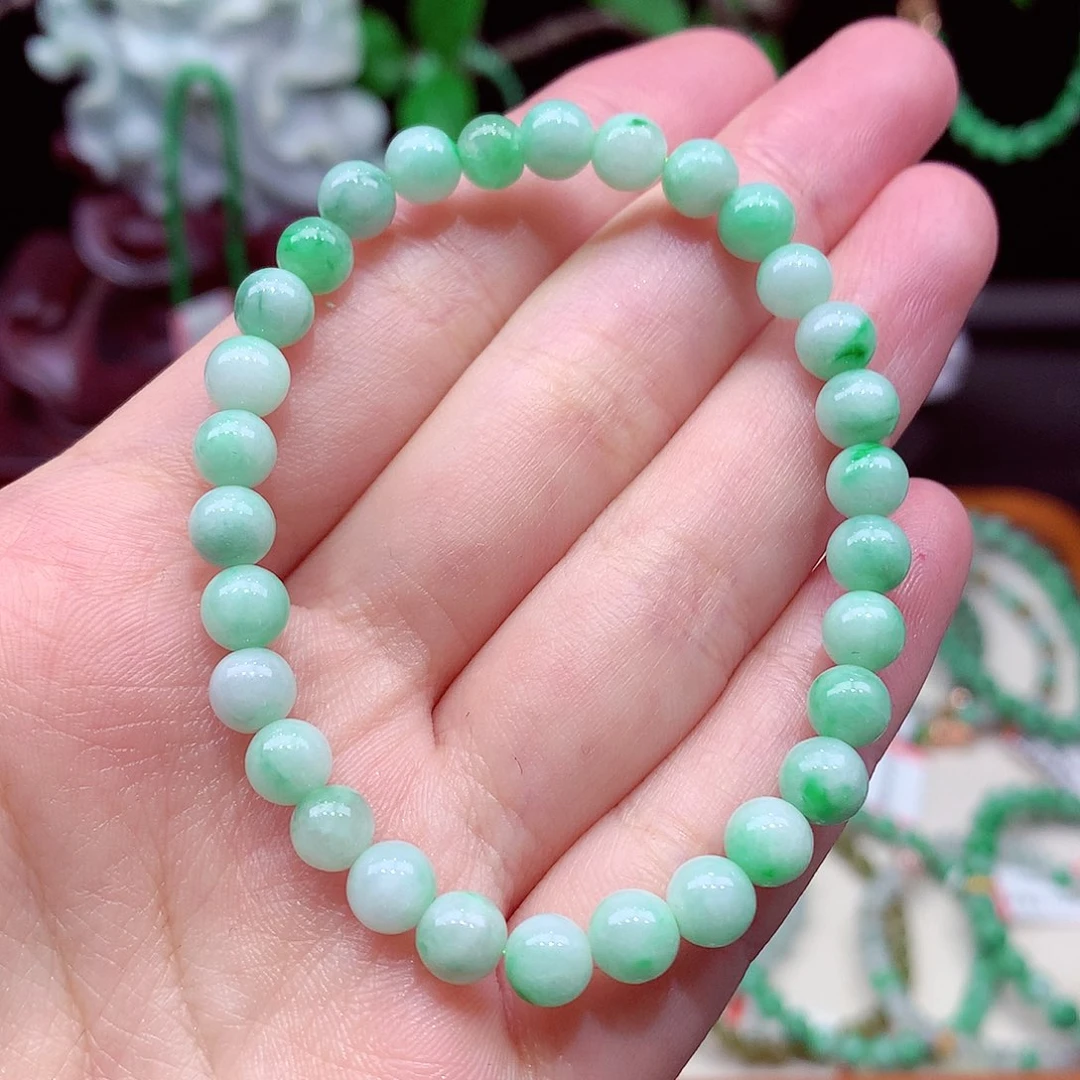 未镶嵌手链翡翠翡翠