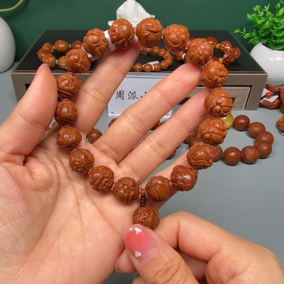 手串/手链橄榄核十八子小弥勒