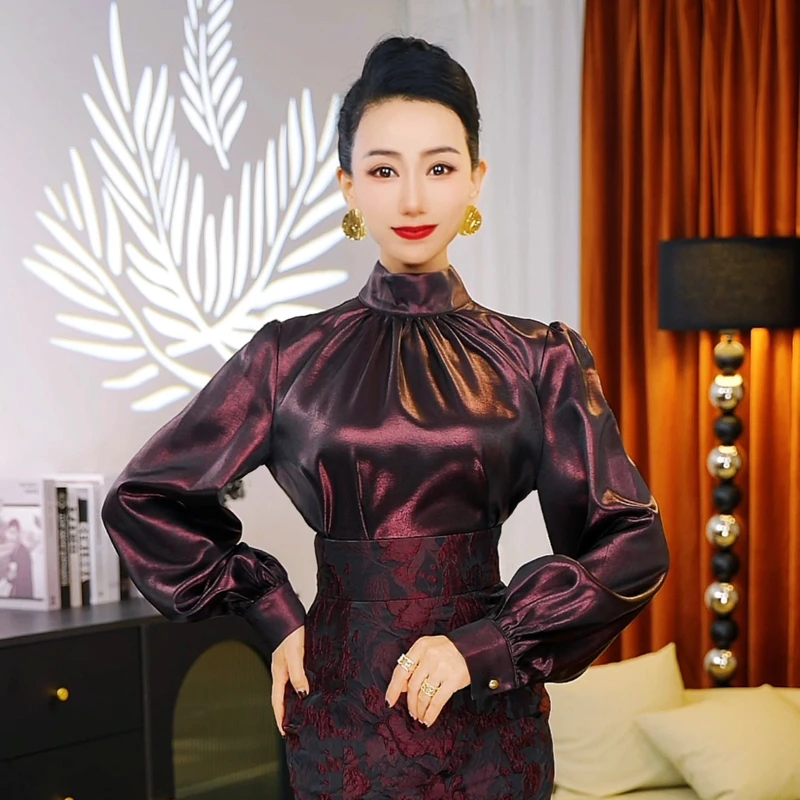 【莉姐心选】-锻造宣言复古设计师款衬衣