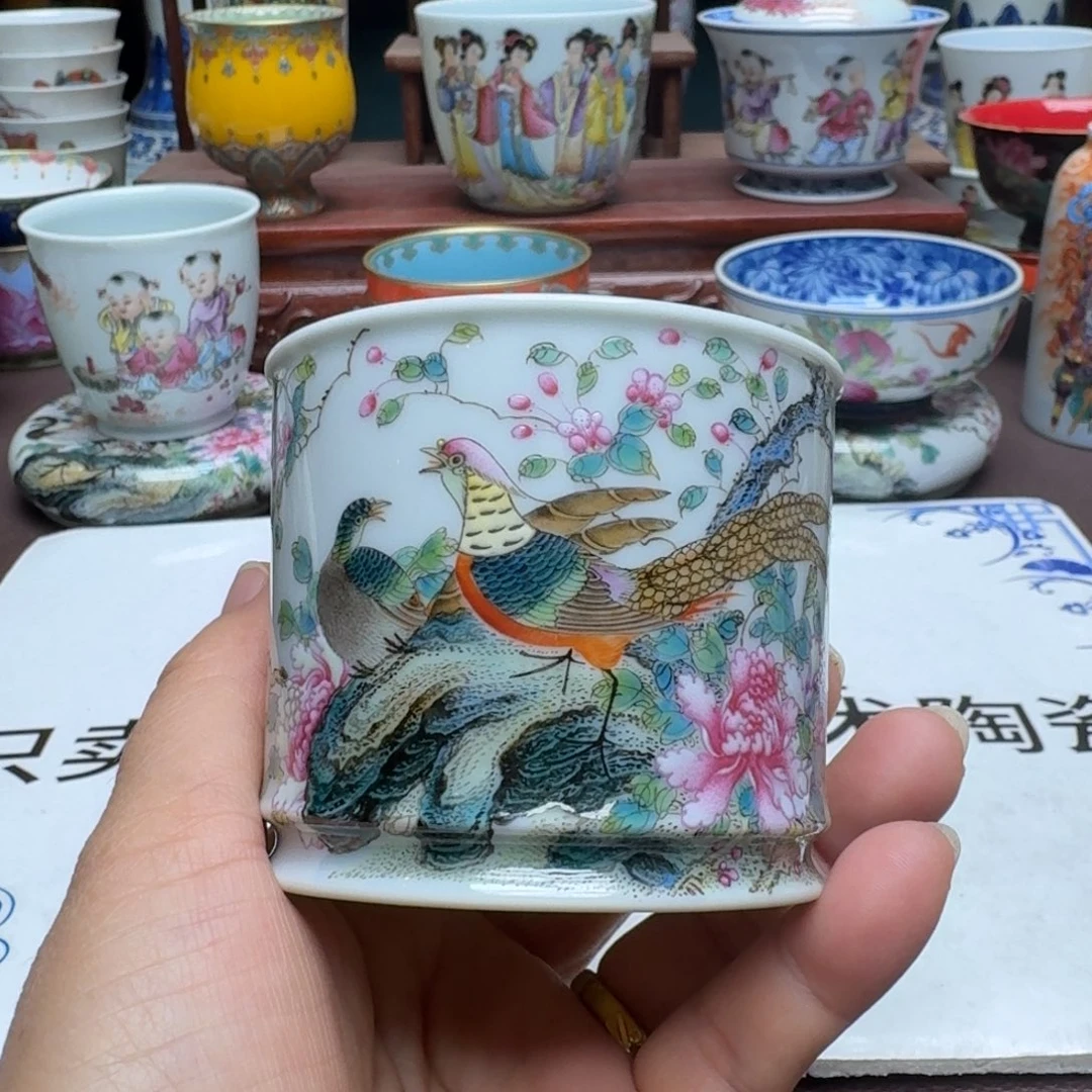 景德镇手工手绘展示