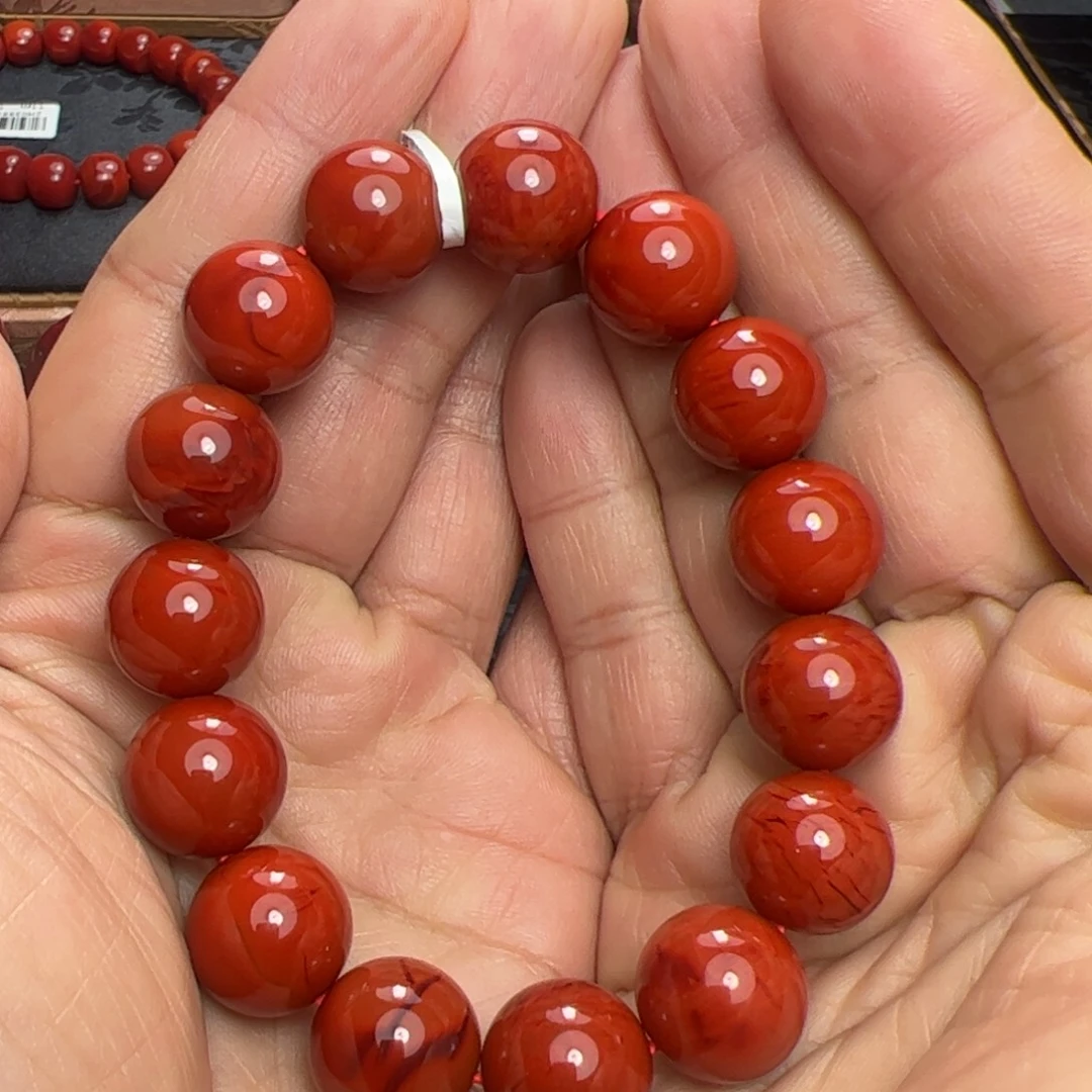 天***.南红玛瑙未镶嵌手串
