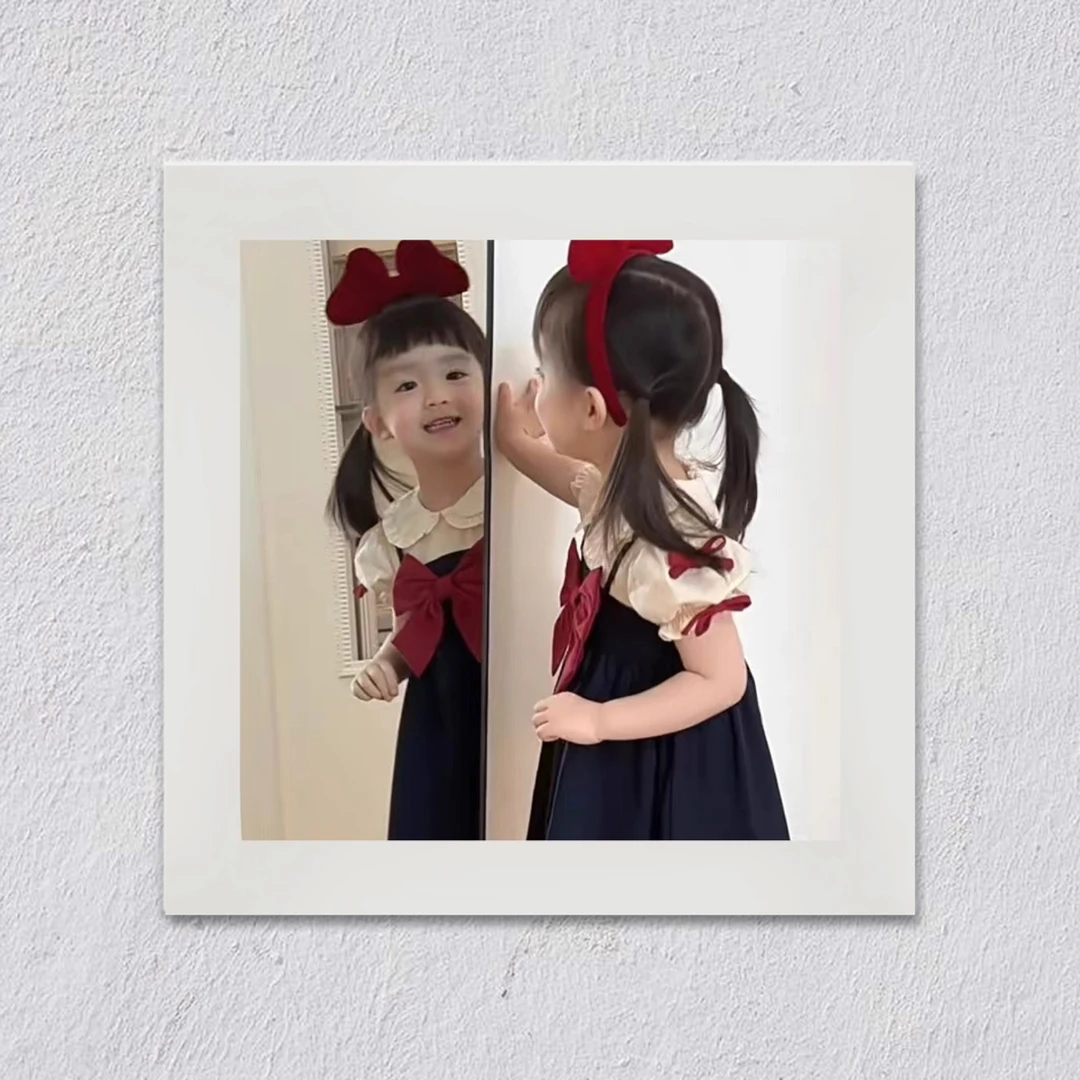 F141T'白雪公主‘女童L·H·NIAO2026夏款连衣裙洛丽塔生日周岁礼服