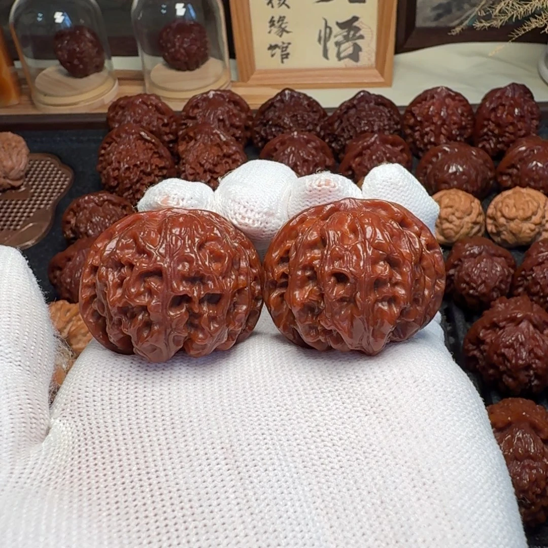 吊坠文玩核桃37小苹果圆