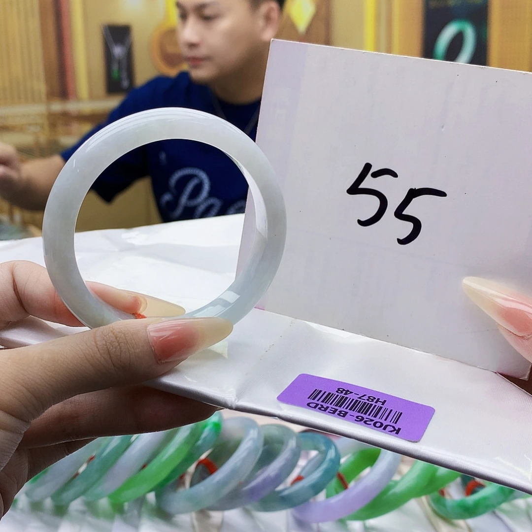 翡翠未镶嵌手镯nn