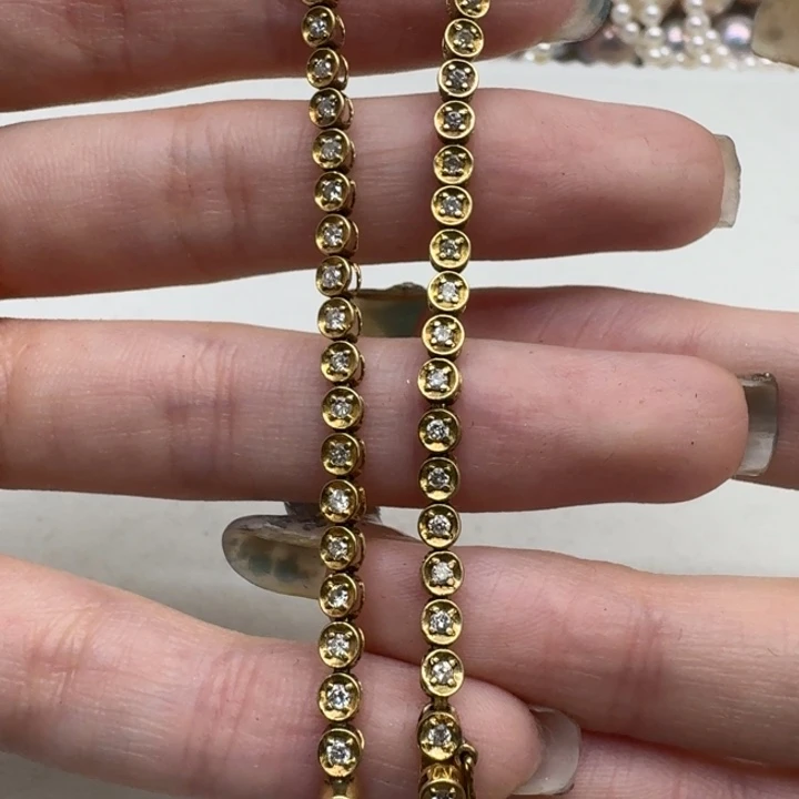 钻石手链未镶嵌成品