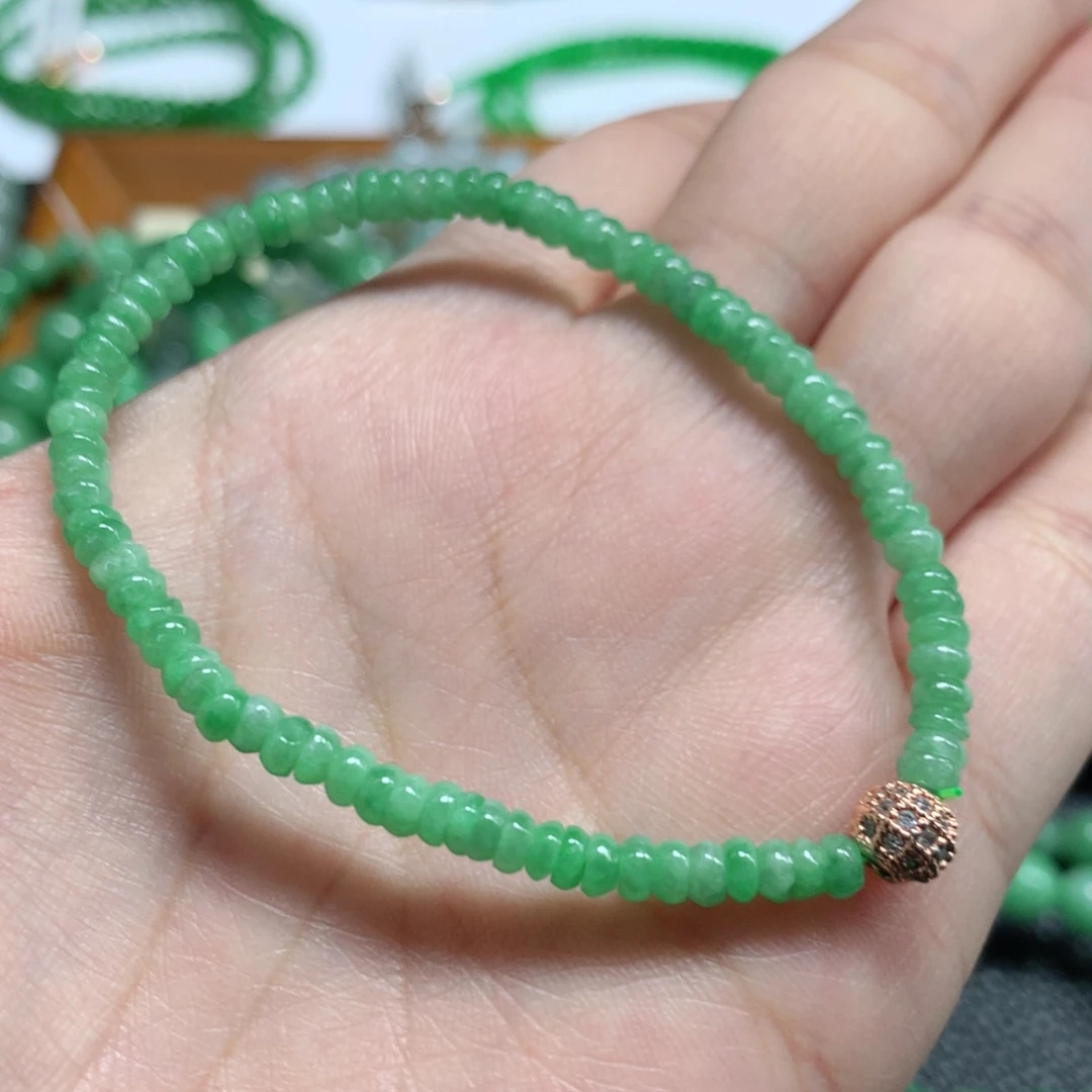 未镶嵌手链翡翠翡翠