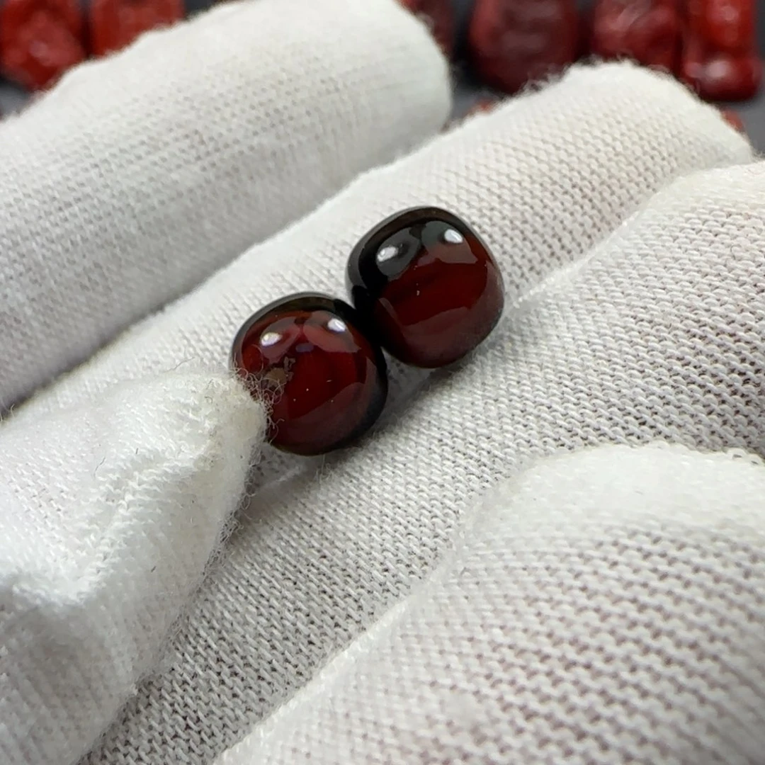 南红玛瑙珠子8未镶嵌长*生