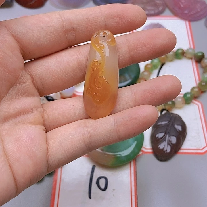 【闪购商品】玛瑙/玉髓未镶嵌珠宝半成品让****实