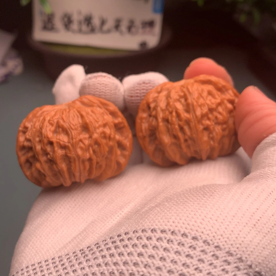 阿***左文玩核桃吊坠磨盘10