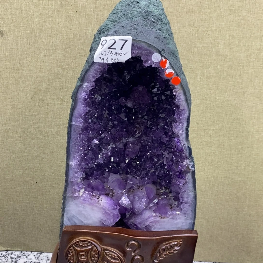 未镶嵌大型摆件（非配饰）水晶紫水晶927