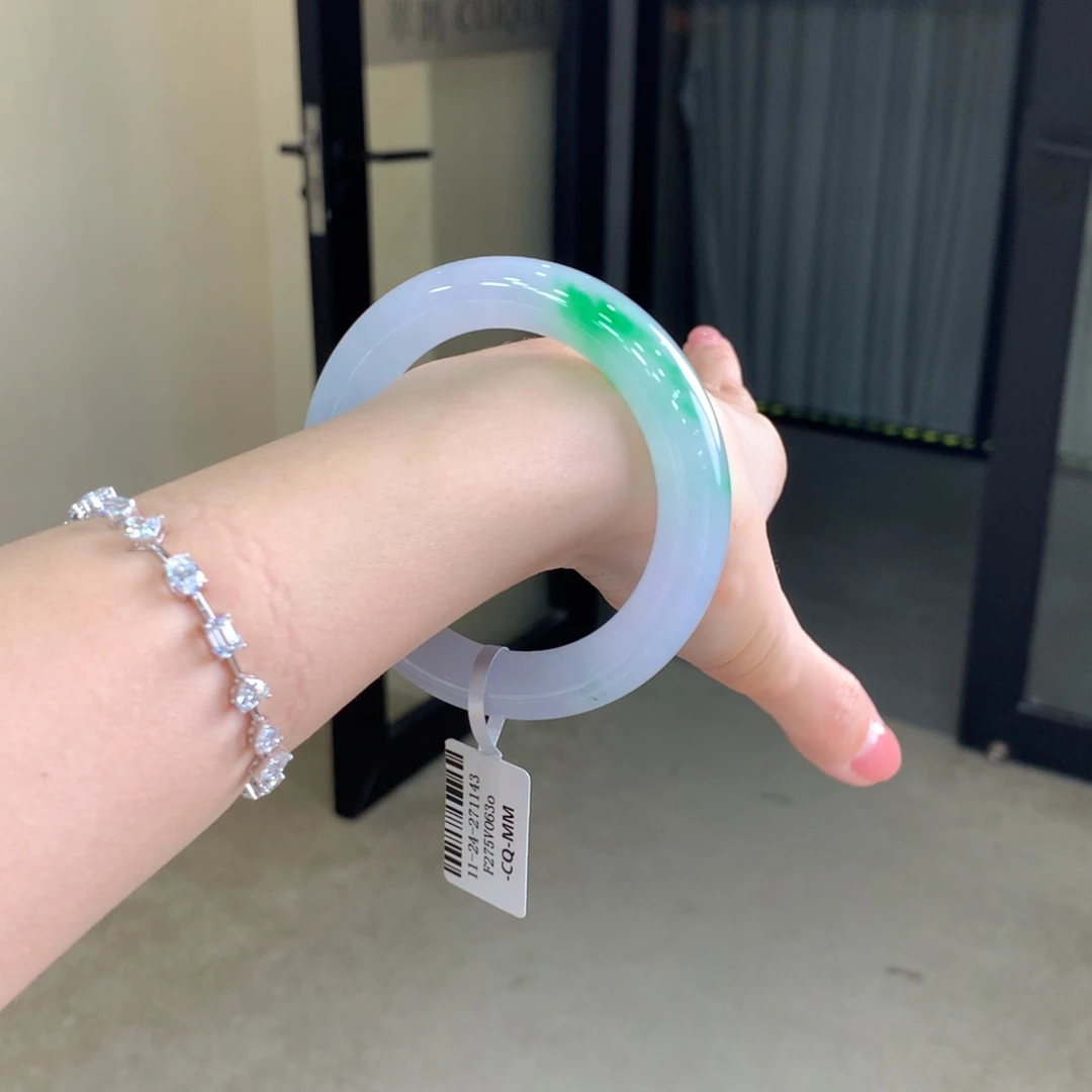 未镶嵌手镯翡翠笑*敏