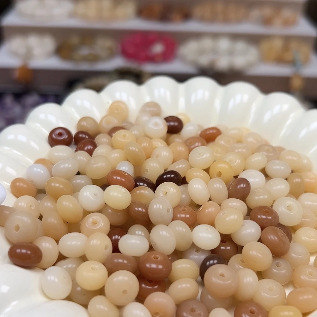 手串菩提根/象牙果微瑕卡9小熊算盘200颗