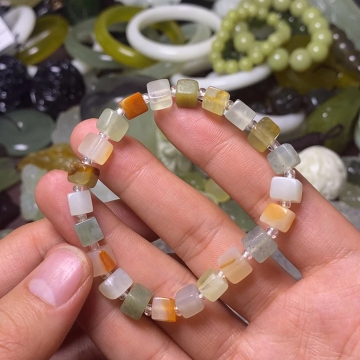 岫玉天然岫玉颈饰未镶嵌