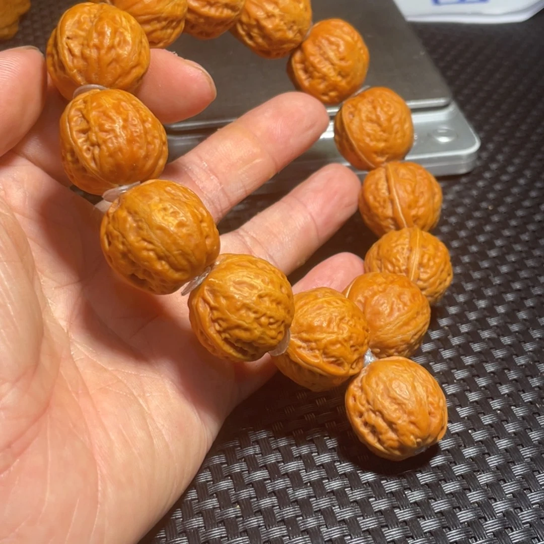 文玩核桃手串磨盘22