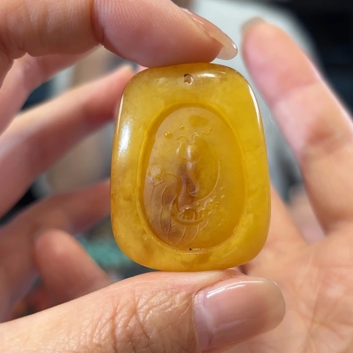 蜜蜡颈饰未镶嵌蜜蜡