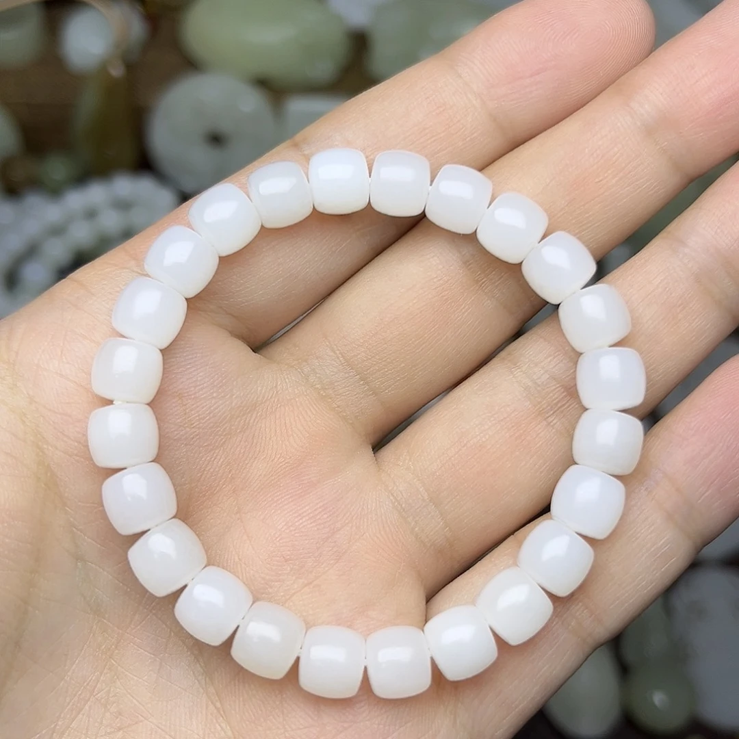 和田玉未镶嵌挂件卡8