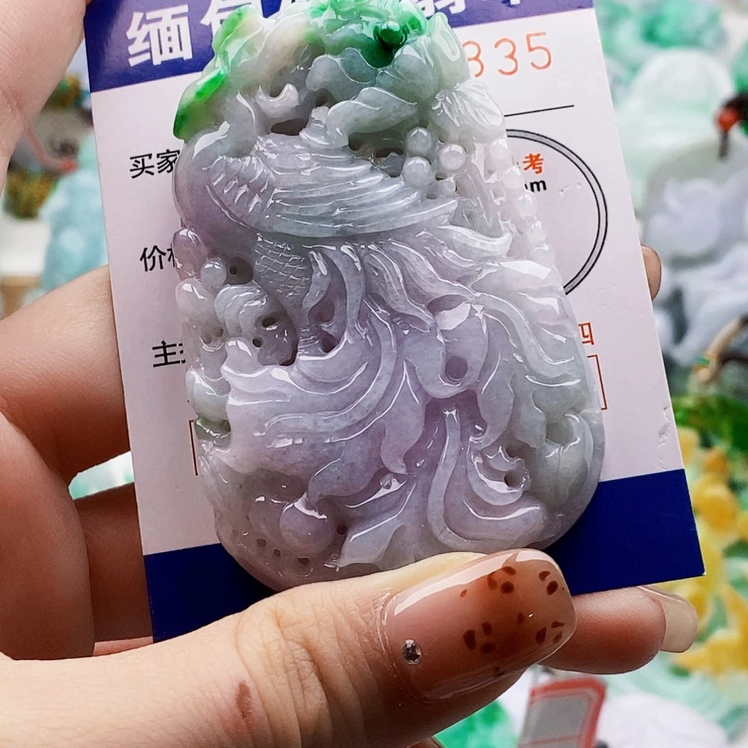 熙***帅翡翠未镶嵌吊坠(不含链)