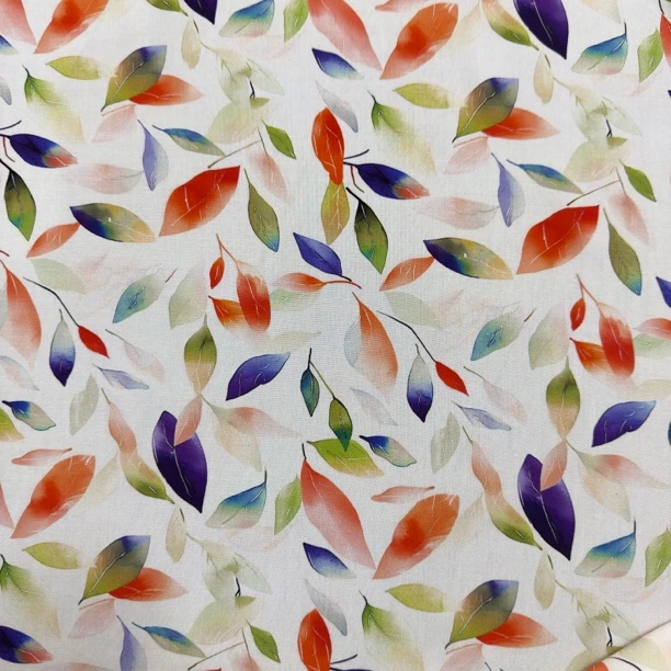 金小兔荣誉出品高密桑丽丝棉绸玉底彩叶面料