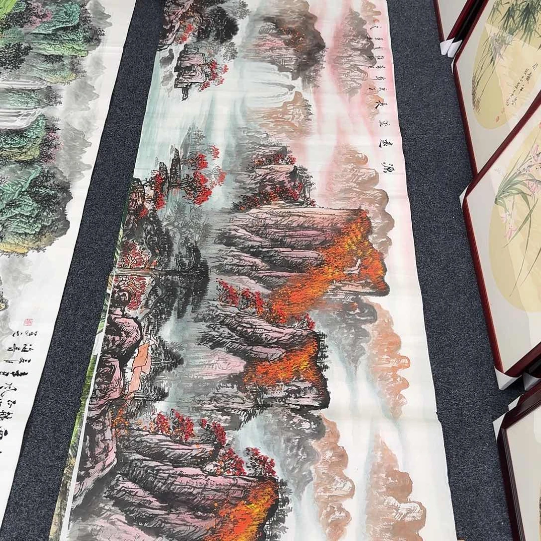 纯手绘的好看作品