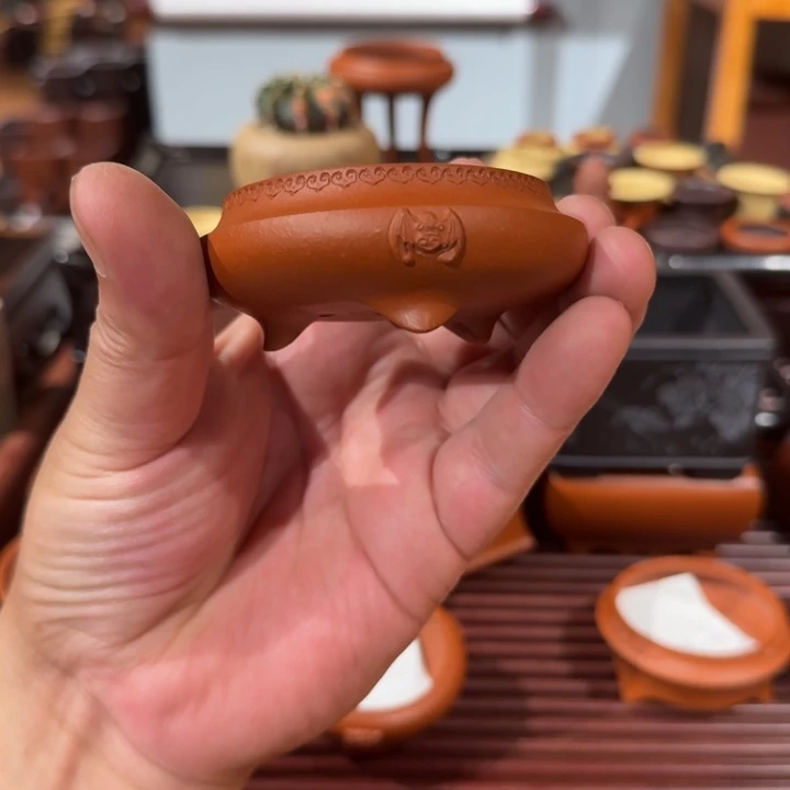 乙***禾紫砂花盆全手工制作