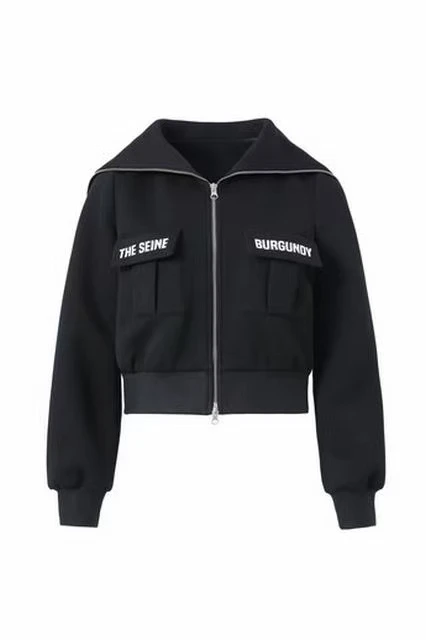 衣衫妙影拉链外套