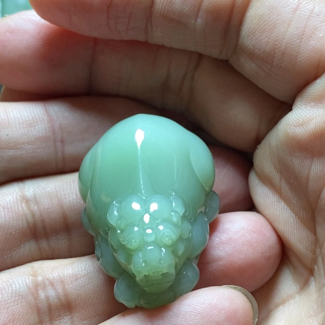 和田玉（碧玉）未镶嵌挂件