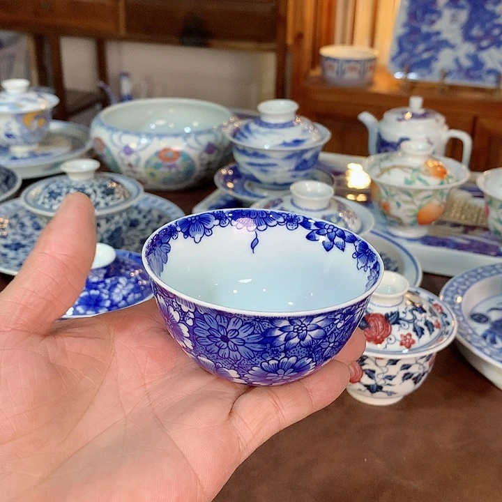 錡镇堂手工手绘杯