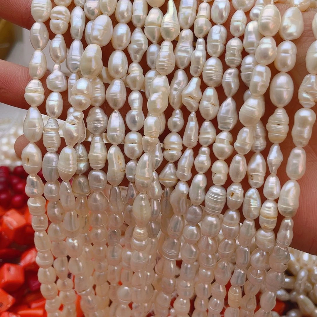 玛瑙/玉髓珠宝半成品未镶嵌珍珠1条随行放漏