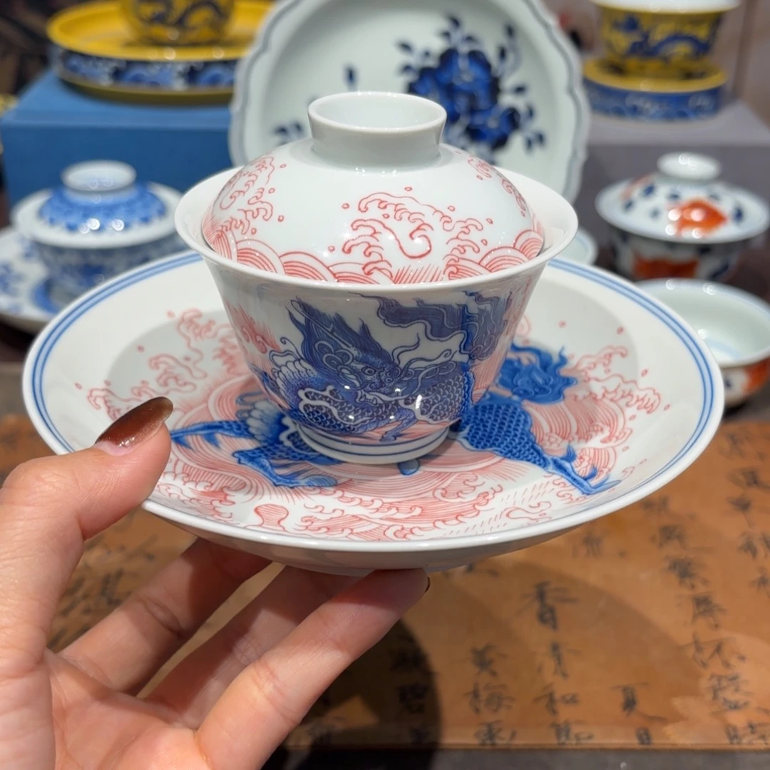 手工手绘陶瓷茶具