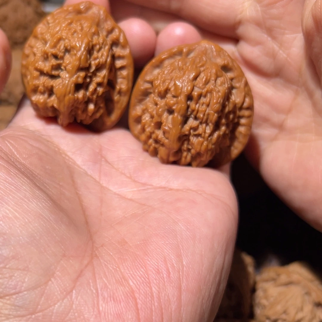 ღ***o瑞麟文玩核桃蚂蚁沟 40.42.41