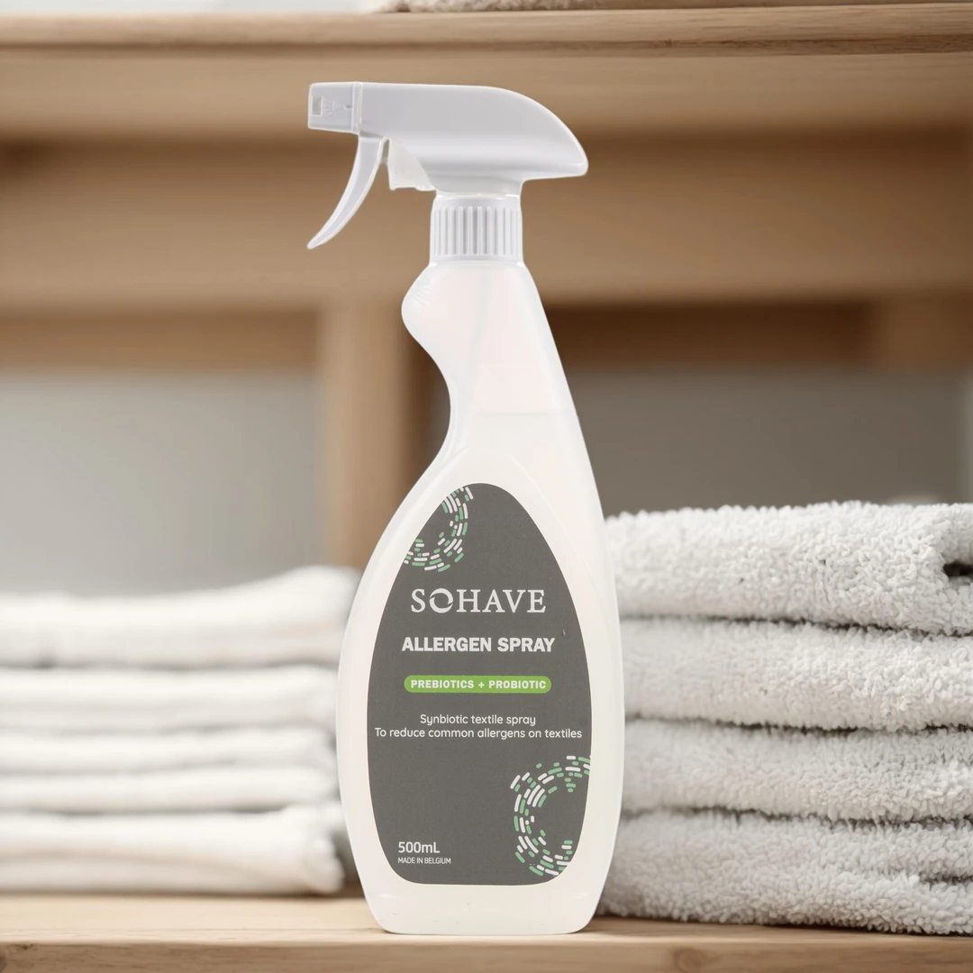 SOHAVE益生菌免洗除甲醛喷雾过敏原清洁剂家用洗衣机