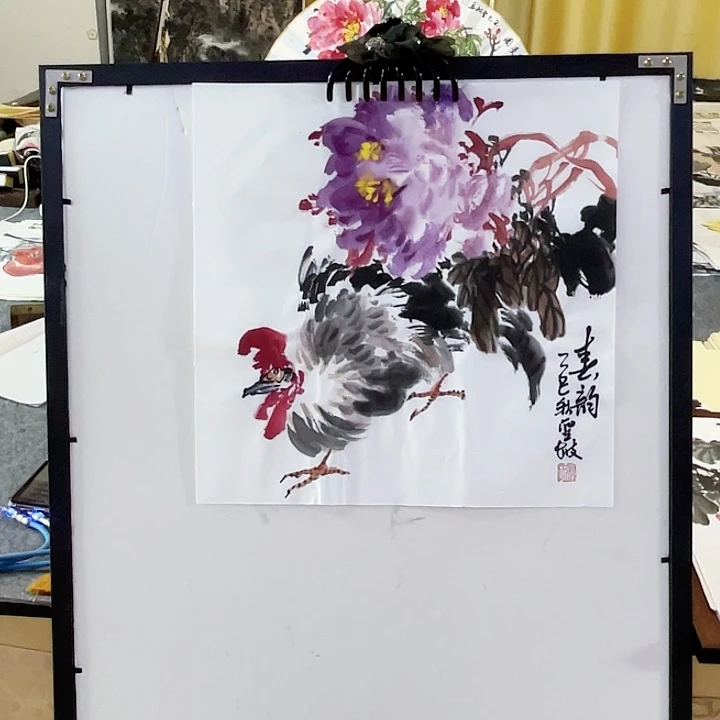国画张圣敏先生纯手绘作品