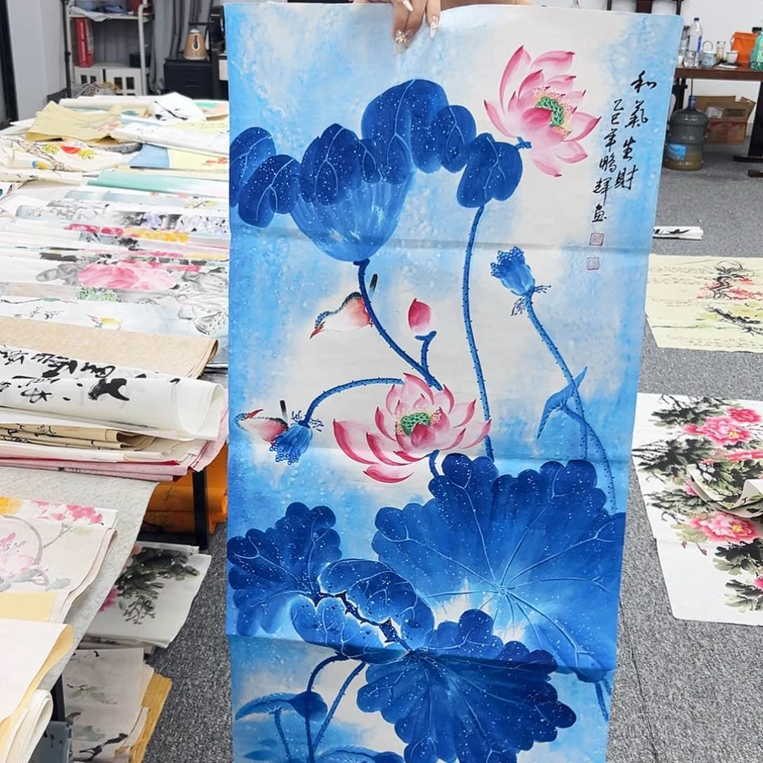 国画国画作品纯手绘