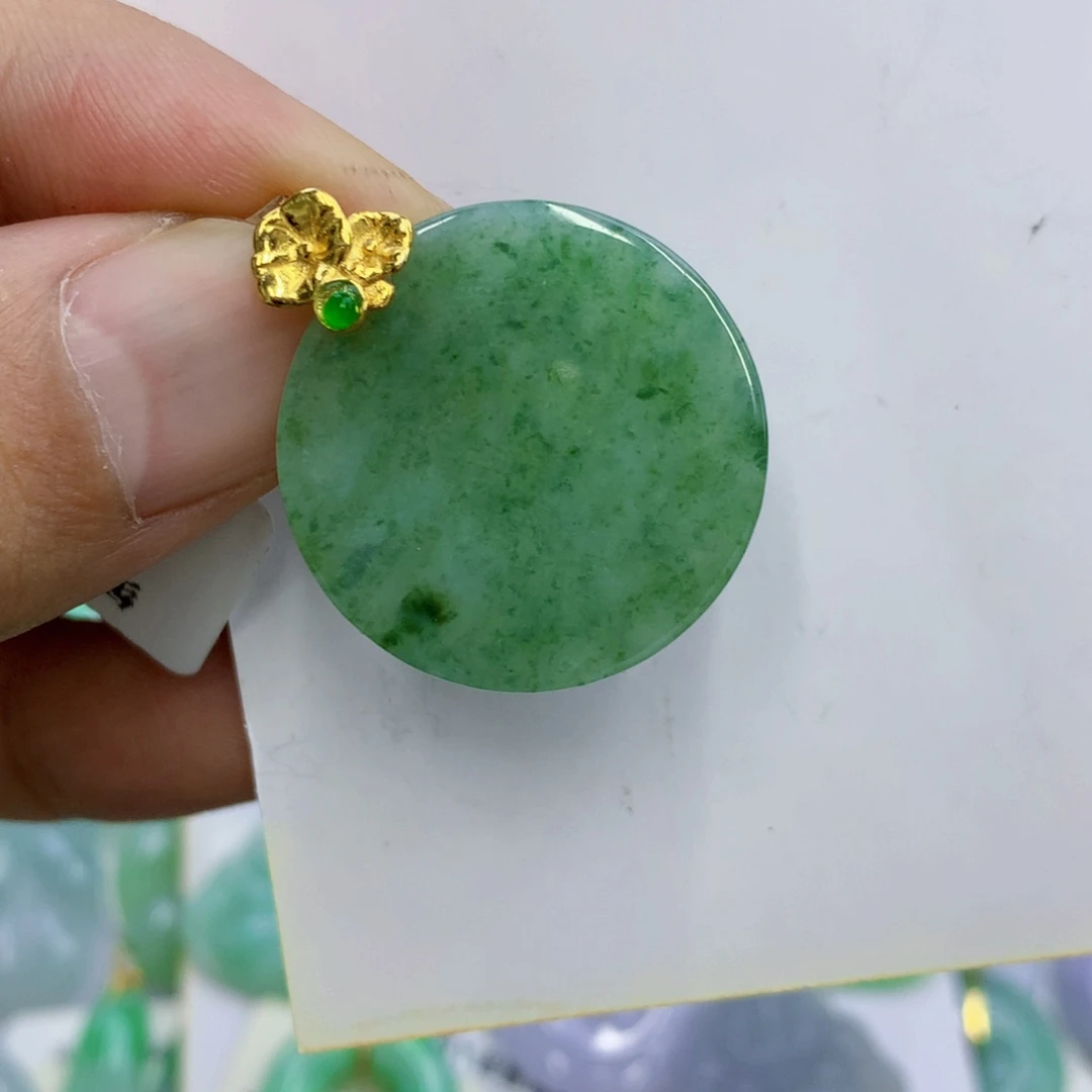 未镶嵌挂件翡翠翡翠