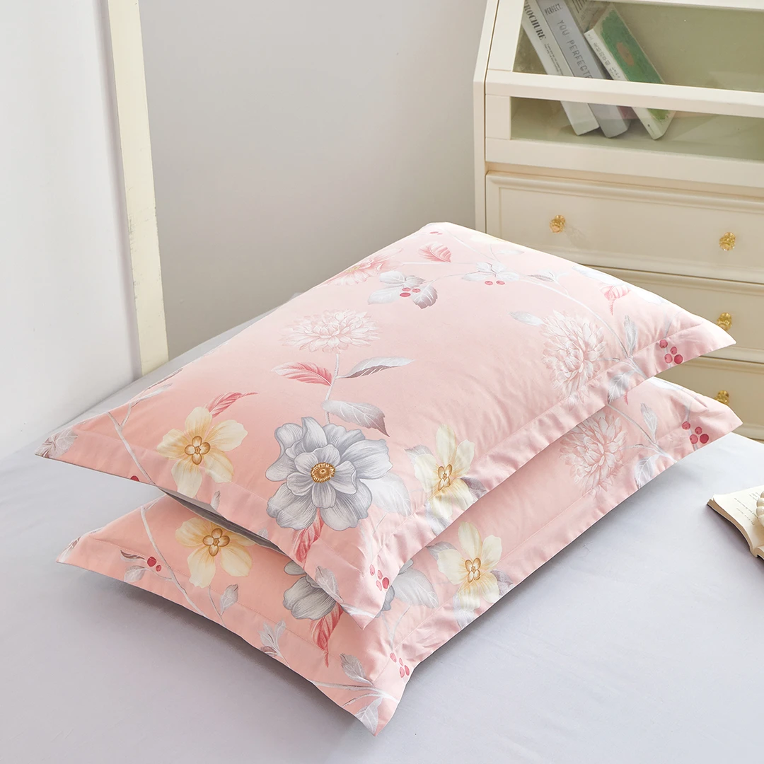 纯棉枕套单只A类母婴100全棉枕芯套48cmx74cm枕头套家用高端新款