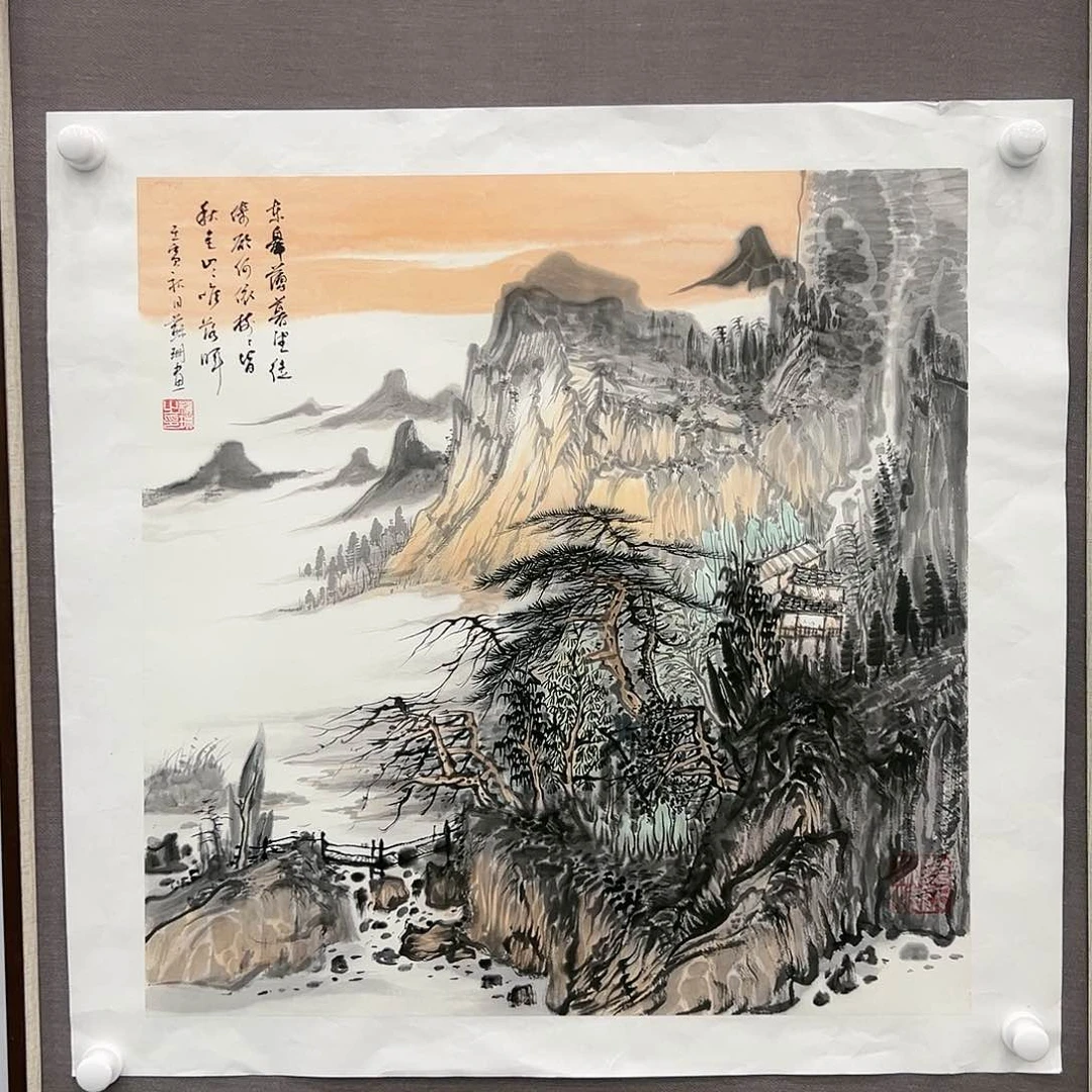 国画苏珊展览原作