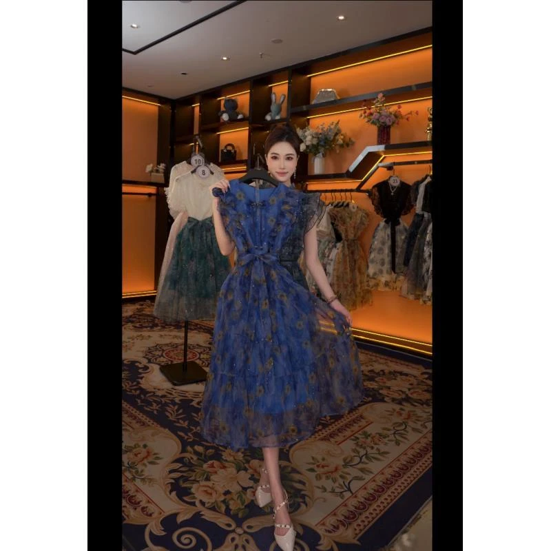 【G】夏季优雅百搭时尚显瘦气质连衣裙 GS-57160