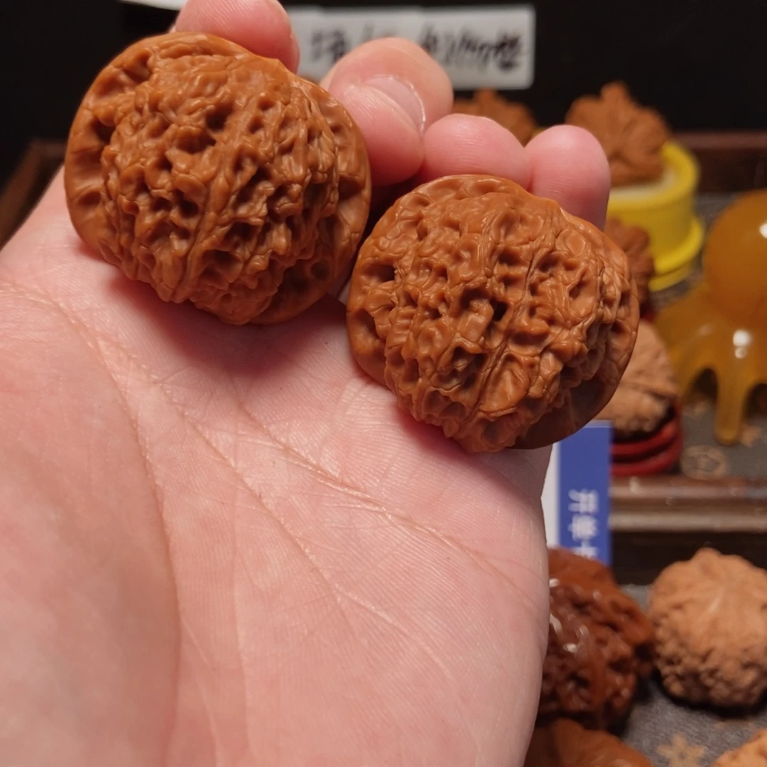 吊坠文玩核桃血麒麟40尺5