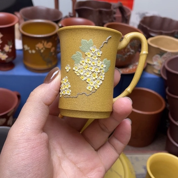 紫砂茶杯紫砂主人杯